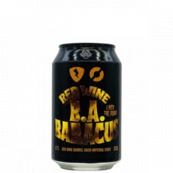 Rock City Brewing X Nøgne Ø – Red Wine B.A. Baraccus - Rebel Beer Cans