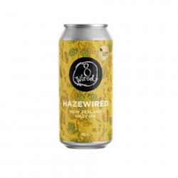 8 Wired Hazewired NZ Hazy IPA 440mL - The Hamilton Beer & Wine Co