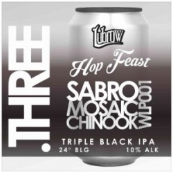 LUBROW Hop Feast Triple Black IPA 10% 0,33L - Sklep Impuls