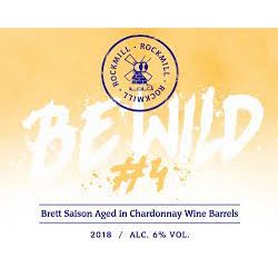 Be Wild#4: Brett Saison Chardonnay BA, Browar Rockmill - Nisha Craft