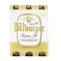 Bitburger Pils clip 6 x 33cl - Prik&Tik