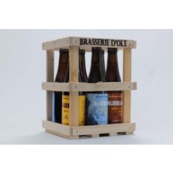 Coffret cadeau en bois 6 bières - Le Panier du Causse