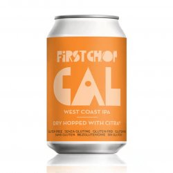 First Chop, CAL, West Coast IPA, 4.8%, 330ml - The Epicurean