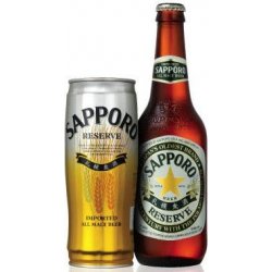 Sapporo Reserve Lager 22 oz. Can - Kelly’s Liquor