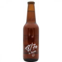 Cerveza 1870 La Rubia 33Cl Pack 12Ud - Bebo Online