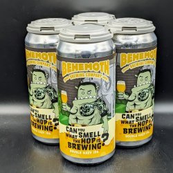 Behemoth Can You Smell What The Hop Is Brewing? Double Hazy IPA Can 4pk - Saccharomyces Beer Cafe