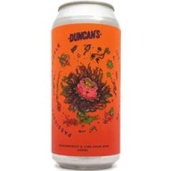 Duncan's Passionfruit & Lime Ripple Sour 440mL ABV 5%  New Zealand Craft Beer - Hopshop