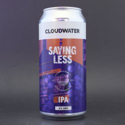 Cloudwater - Saying Less - 6% (440ml) - Ghost Whale