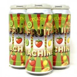 Fruit Machine with Kiwi, Strawberries And Lemons, Decadent Ales - Nisha Craft