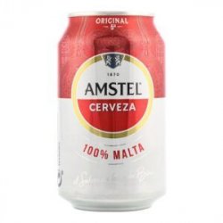 Cerveza Amstel lata 33cl 14Ud - Bebo Online