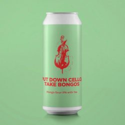 Pomona Island x The Epicurean (Collab), Put Down Cello, Take Bongos, Mango Sour IPA, 6.5%, 440ml - The Epicurean