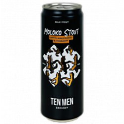 Ten Men MOLOKO STOUT: LATTE MACCHIATO AND HAZELNUT EDITION MILK STOUT 0.33L - Rebrew