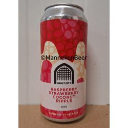 Vault City Raspberry Strawberry Coconut Ripple - Manneken Beer