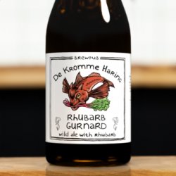 De Kromme Haring Rhubarb Gurnard  Wild Ale with Rhubarb  7%  75cl - De Kromme Haring