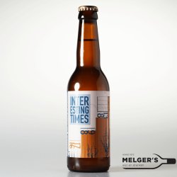 Briljant Brouwhuis  Interesting Times Tripel Met Tijm 33cl - Melgers