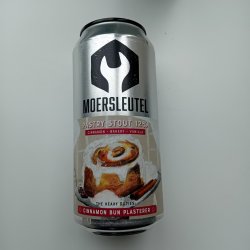 Moersleutel Cinnamon Bun Plasterer Pastry Stout - 440ml - 12% - GUN Speciaalbieren