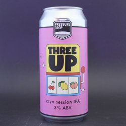 Pressure Drop - Three Up - 3% (440ml) - Ghost Whale