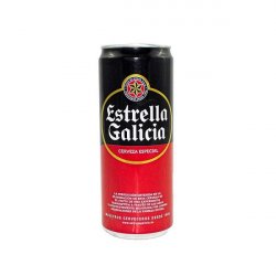 Estrella Galicia Lager (6 x 500ml Can) - Castle Off Licence - Nutsaboutwine