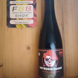 Retrorik Rouge red wine barrel aged - Famous Belgian Beer