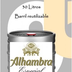 Barril Alhambra 30 Litros - Gribeer