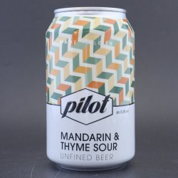 Pilot - Mandarin & Thyme Sour - 5.3% (330ml) - Ghost Whale