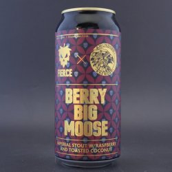 Fierce  Amundsen - Berry Big Moose - 12% (440ml) - Ghost Whale