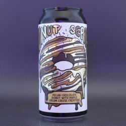 Amundsen - Donut Series: Pecan Chocolate Donut With Cream Cheese Frosting - 7% (440ml) - Ghost Whale