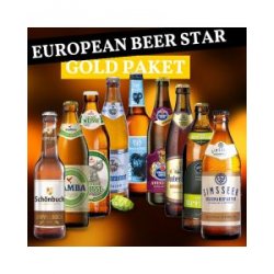 European-Beer-Star Goldmedaillen-Gewinnerpaket - 9 Flaschen - Biershop Baden-Württemberg