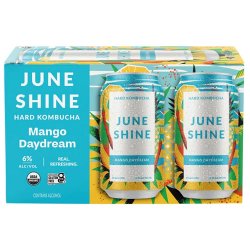 JuneShine Hard Kombucha Mango Daydream