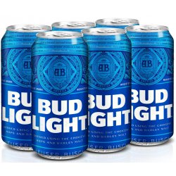 Bud Light Beer 6 pack 16 oz. Can - Outback Liquors