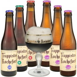Rochefort Trappist Triple Play (6 ales & 1 glass) - Belgian-Style Ales