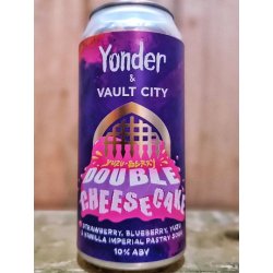 Yonder Brewing v Vault City - Yuzu Berry Double Cheesecake - Dexter & Jones