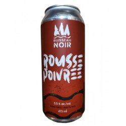 Ruisseau Noir - Rousse Poivrée - 473ml - La Bière à Boire