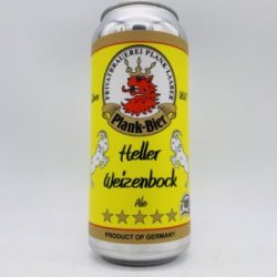 Plank Heller Weizenbock Can - Bottleworks