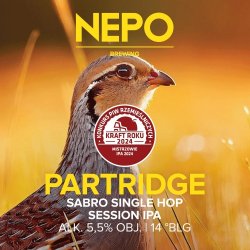 Nepomucen Partridge 500ml - Funky Fluid