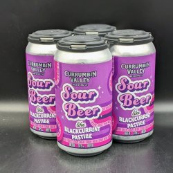 Currumbin Valley Sour Beer (like Blackcurrant Pastille) Can 4pk - Saccharomyces Beer Cafe