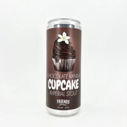 Friends Company Chocolate Vanilla Cupcake Imperial Stout