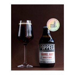 Poppels Barrel Aged Barley Wine... - Biercab