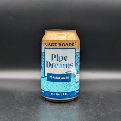 Gage Roads Pipe Dreams Coastal Lager Can Sgl - Saccharomyces Beer Cafe