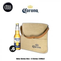 Bolso Corona + 6 Corona 330Cm3 - Almacén de Cervezas