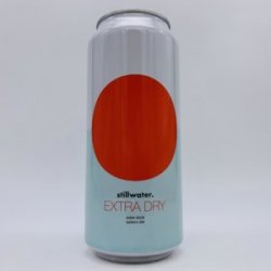 Stillwater Extra Dry Sake Saison Can - Bottleworks