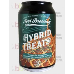 Sori Brewing Hybrid Treats - Imperial Pastry Stout - Belgian Waffle & Maple Syrup & Hazelnut 33 cl - Cervezas Diferentes