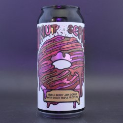 Amundsen - Donut Series: Triple Berry Jam Donut With Sticky Maple Frosting - 6.5% (440ml) - Ghost Whale