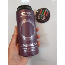 Nozib Minimalism Session IPA Mosaic + Simcoe 12°5,1% 0,5l - Pivní lednice