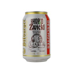 Bitburger x Deschutes Dry Hop'd Zwickl Blik - Drankenhandel Leiden / Speciaalbierpakket.nl