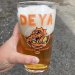 DEYA BREWING CO Pint Glass DEYA BREWING CO Pint Glass