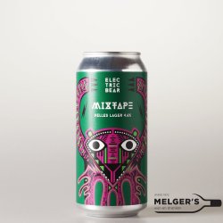 Electric Bear  Mixtape  Gluten Free Helles Lager 44cl Blik - Melgers