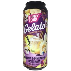 Funky Fluid Gelato: Banana & Pineapple Horchata