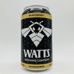 Watts Blackjacket Schwarzbier Can - Bottleworks