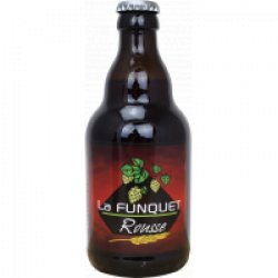 Brasserie Du Funquet La Funquet Rousse 33cl - Charlemagne Boissons